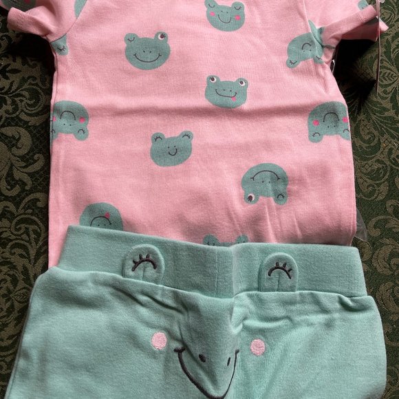 NWT 18m or 24m frogs outfit carters easter spring - Picture 6 of 10